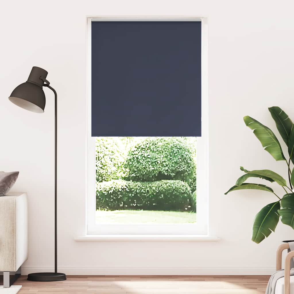 Vidaxl rolgordijn verduisterend 105x230 cm stofbreedte 100,7 cm blauw