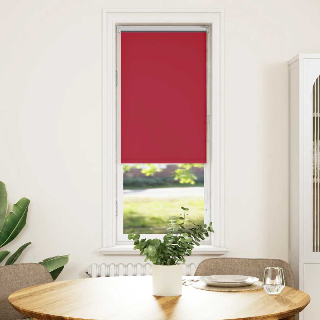 Vidaxl rolgordijn verduisterend 50x130 cm stofbreedte 45,7cm polyester