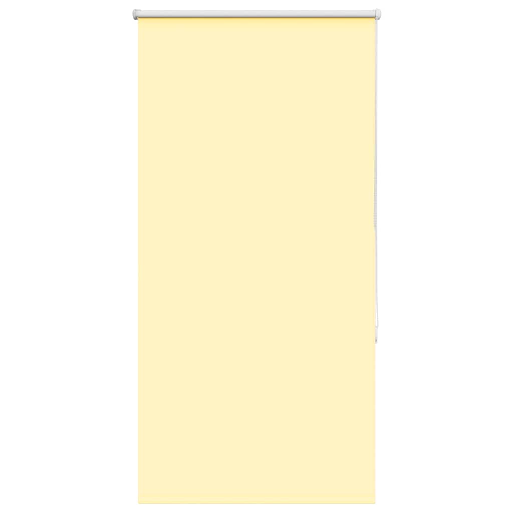 Vidaxl rolgordijn verduisterend 70x150 cm stofbreedte 65,7 cm geel