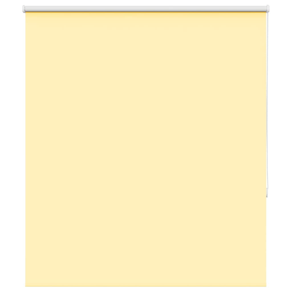 Vidaxl rolgordijn verduisterend 130x175 cm stofbreedte 126,6 cm geel