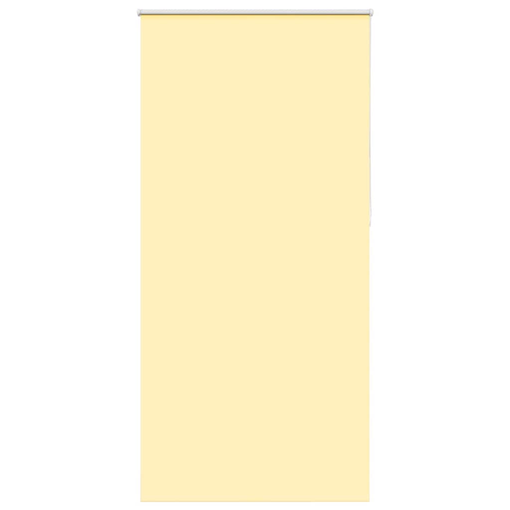 Vidaxl rolgordijn verduisterend 110x210 cm stofbreedte 105,7 cm geel