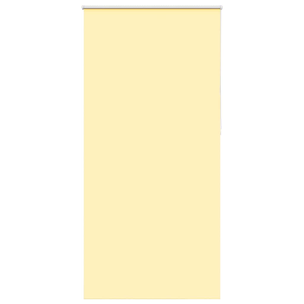 Vidaxl rolgordijn verduisterend 110x230 cm stofbreedte 105,7 cm geel