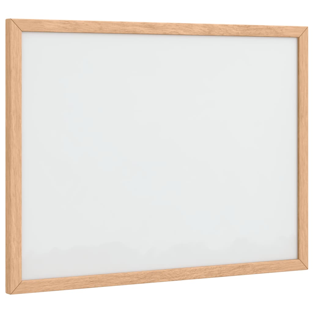 Vidaxl magnetisch whiteboard met massief grenenhouten frame 40x30 cm