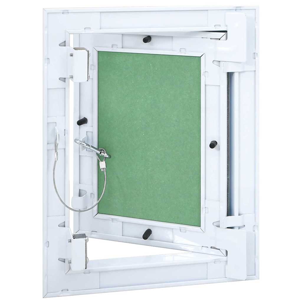 Vidaxl toegangs paneel groen en zilver 20 x 25 cm