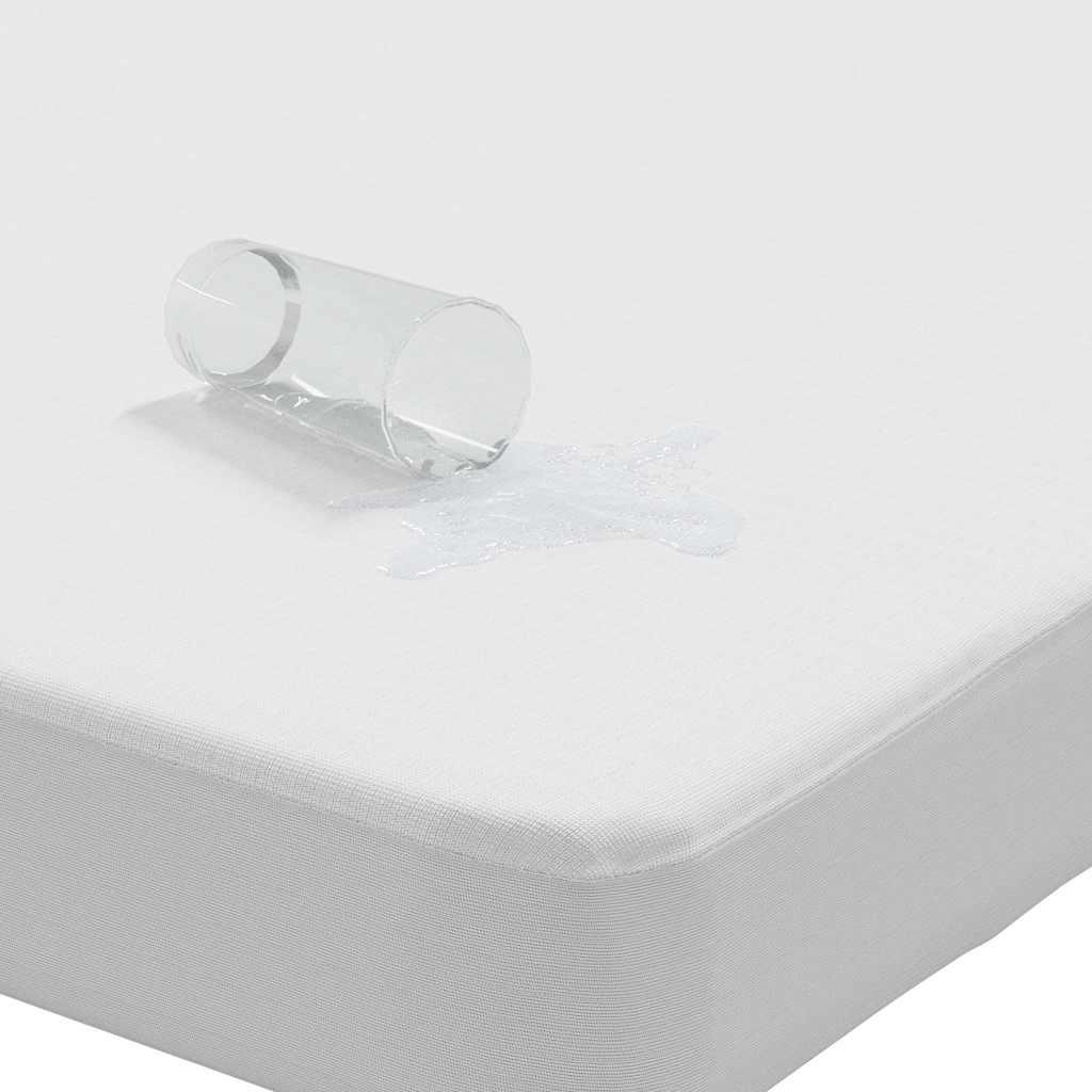 Vidaxl matrasbeschermer waterdicht 180x220 cm wit