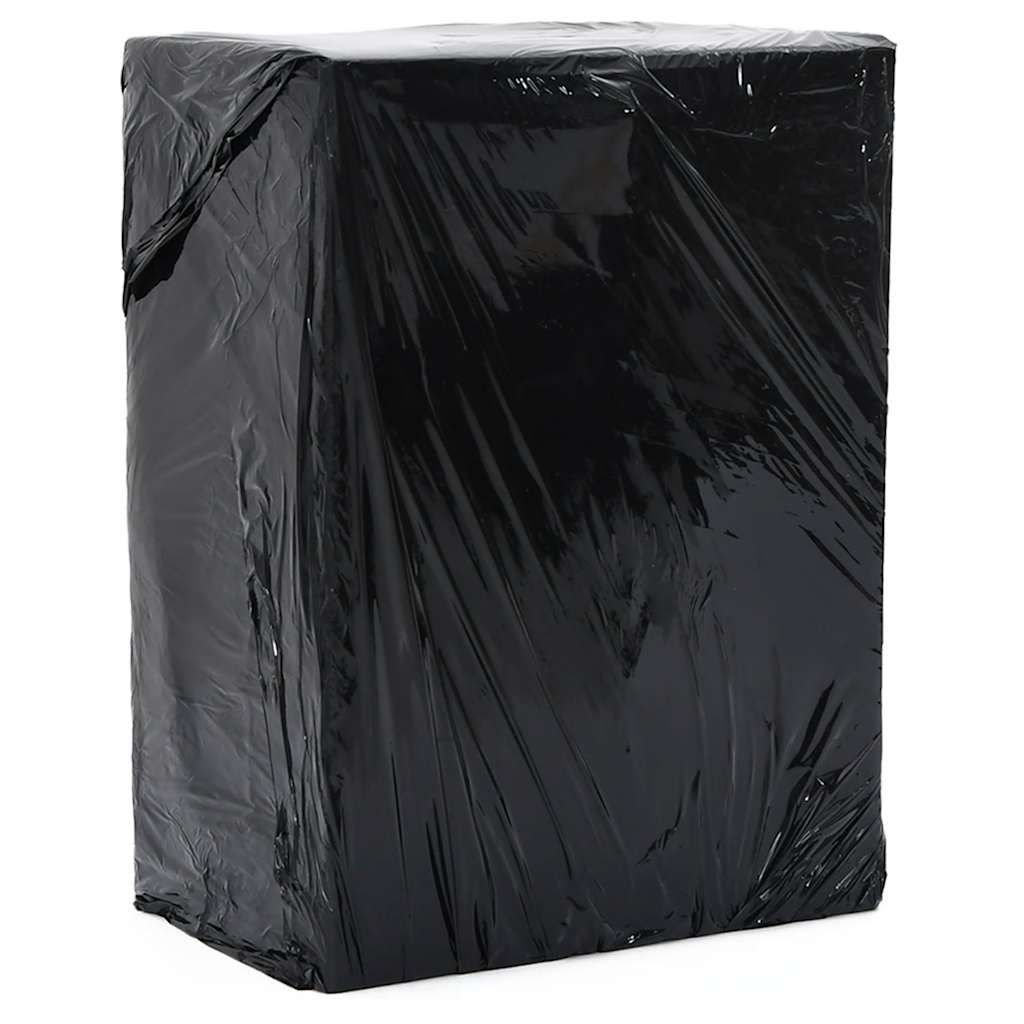 Vidaxl stretchfilm 2 st 30 μm 50 cm x 300 m zwart