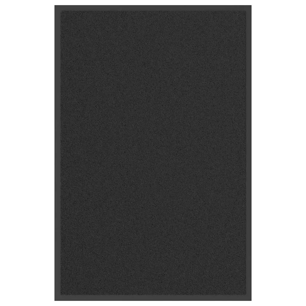 Vidaxl deurmat 60x90 cm zwart