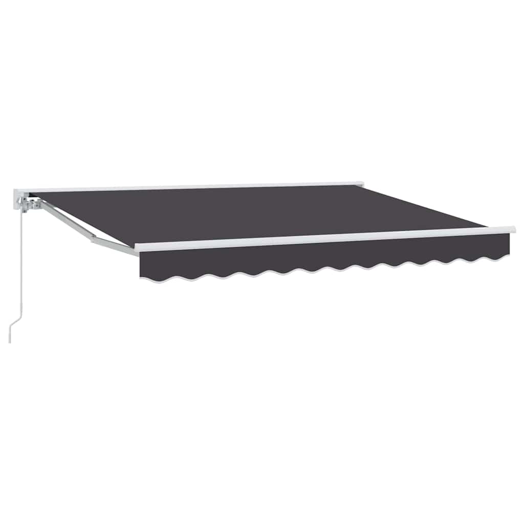 Vidaxl inklapbaar zonnescherm antraciet 250 x 200 cm