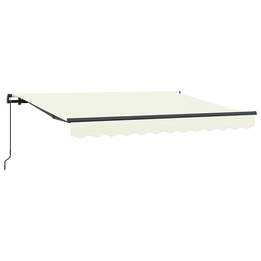 Vidaxl inklapbaar zonnescherm crème 300 x 200 cm stof