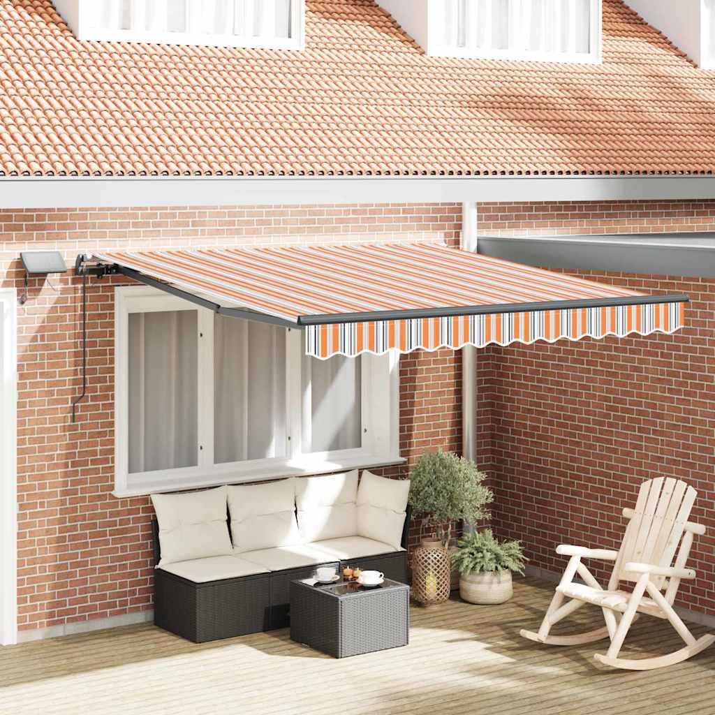 Vidaxl inklapbaar zonnescherm multikleur 300 x 250 cm stof