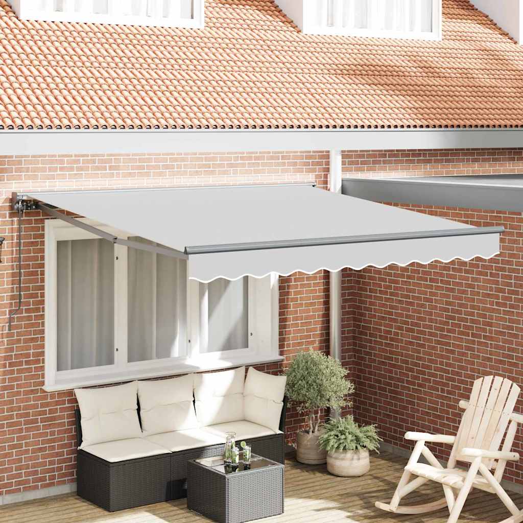 Vidaxl zijde frame antraciet 3,5 x 2,5 m poedercoating staal