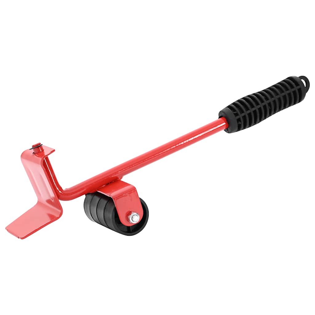 Vidaxl meubelrollers 8 stuks met lifters 9,8x7,5x3 cm 150 kg rood