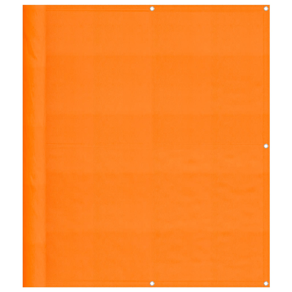 Vidaxl balkonscherm oranje 120x700 cm 100% polyester oxford