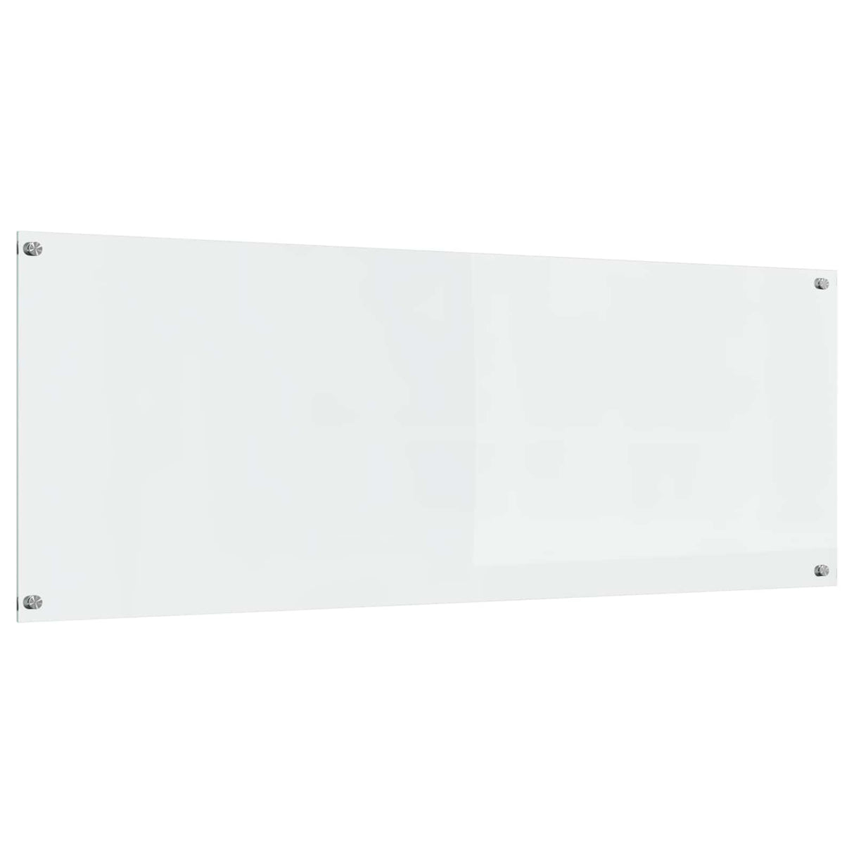 Vidaxl keuken spatscherm doorzichtig 110 x 40 cm gehard glas