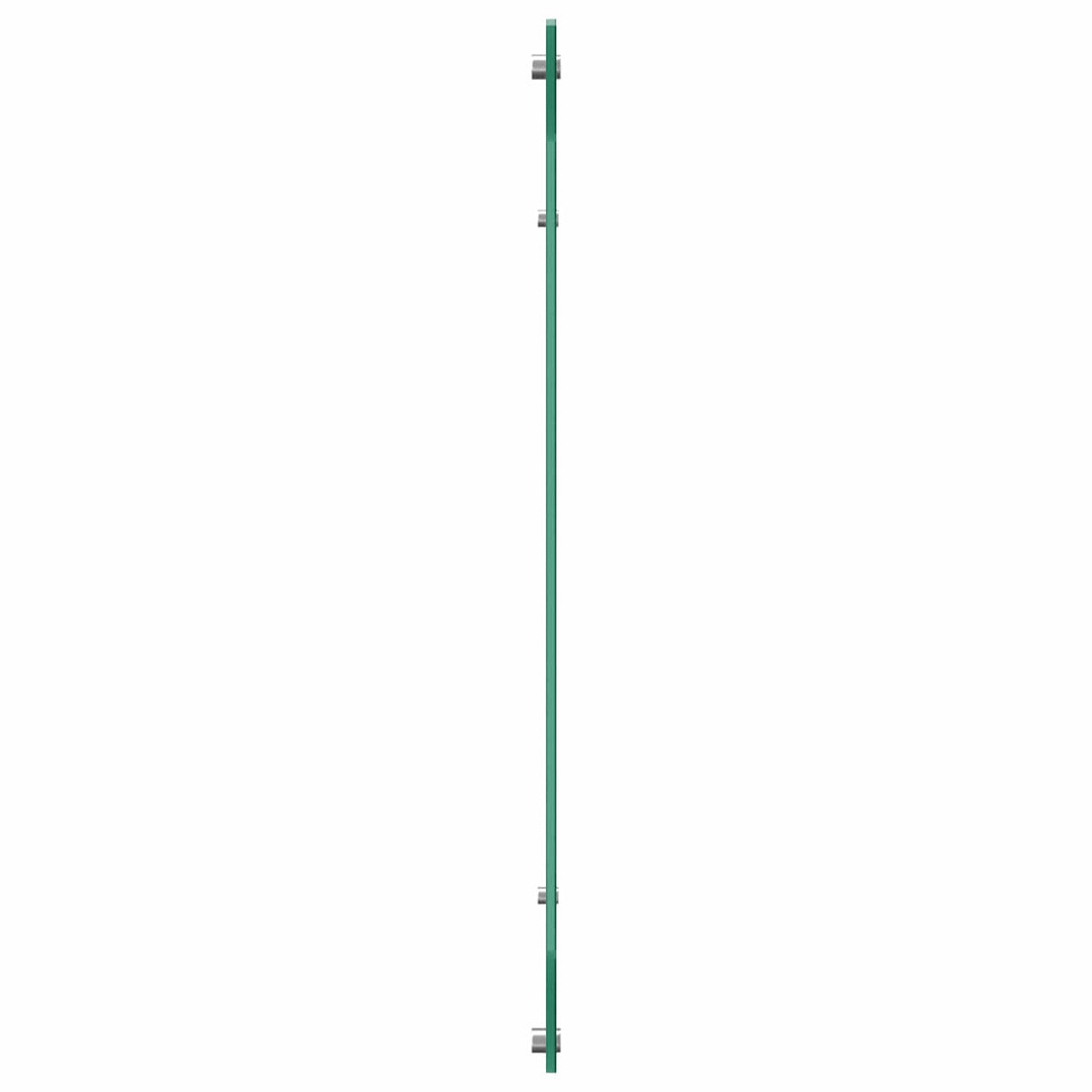 Vidaxl keuken spatscherm zwart 110 x 60 cm gehard glas