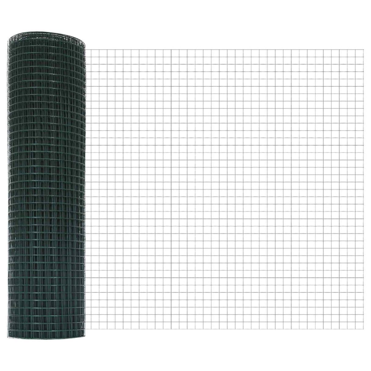 Vidaxl gelaste draadhek groen 0.4 x 25 m