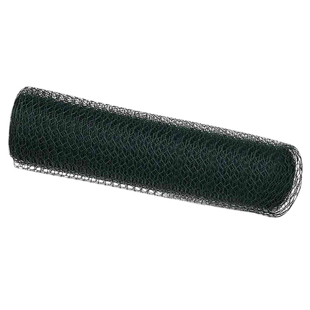Vidaxl hexagon hek groen 0.4 x 50 m staal