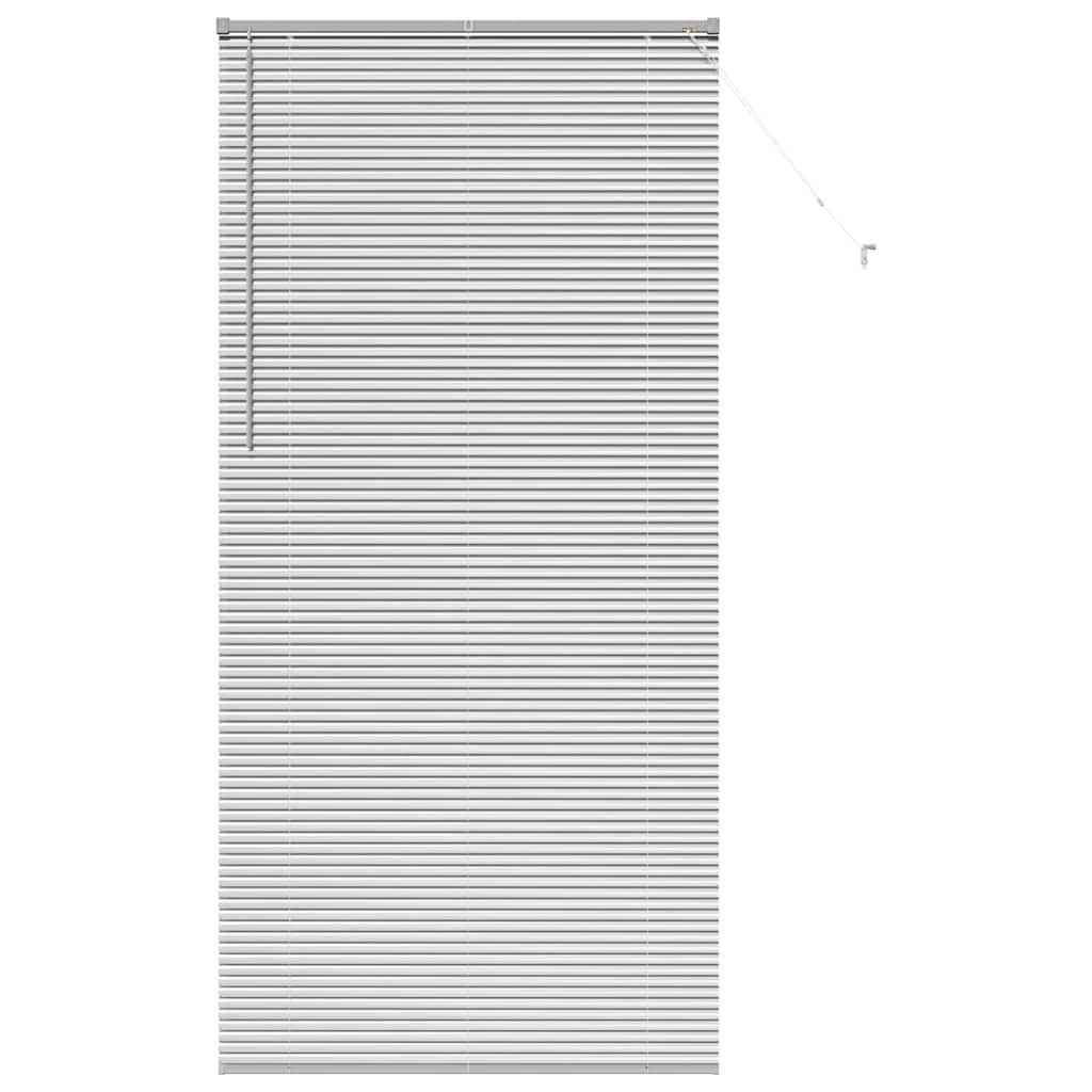 Vidaxl venetiaanse jaloezieën zilver 220 x 100 cm aluminium