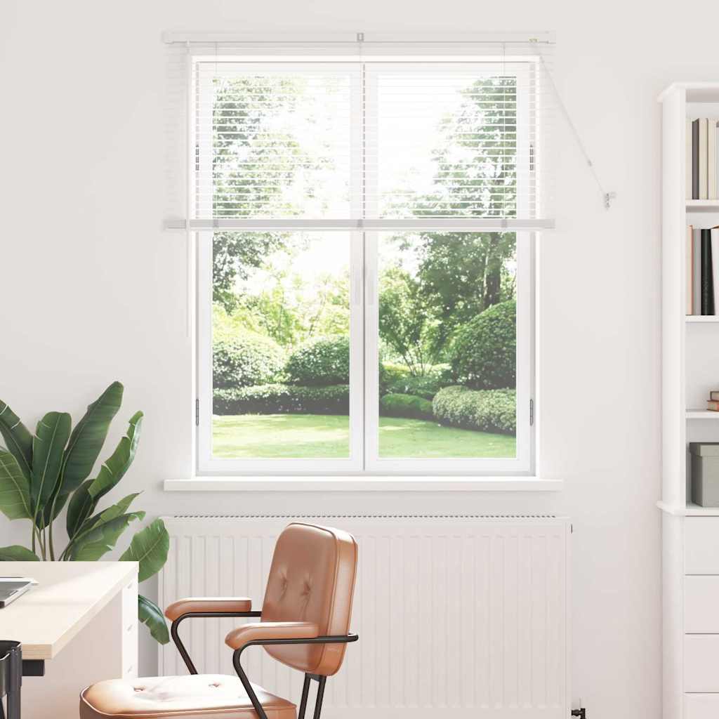 Vidaxl venetiaanse jaloezieën wit 130 x 120 cm aluminium