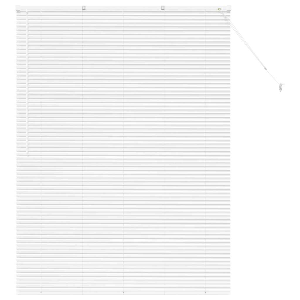 Vidaxl venetiaanse jaloezieën wit 175 x 135 cm aluminium