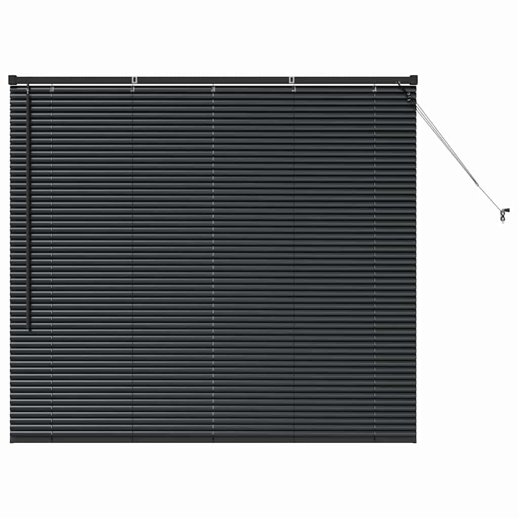 Vidaxl venetiaanse jaloezieën zwart 130 x 150 cm aluminium