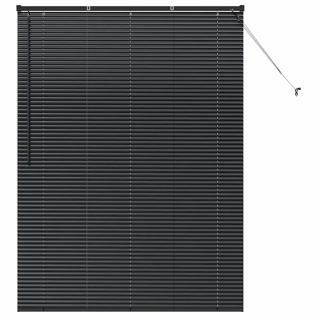 Vidaxl venetiaanse jaloezieën zwart 175 x 125 cm aluminium