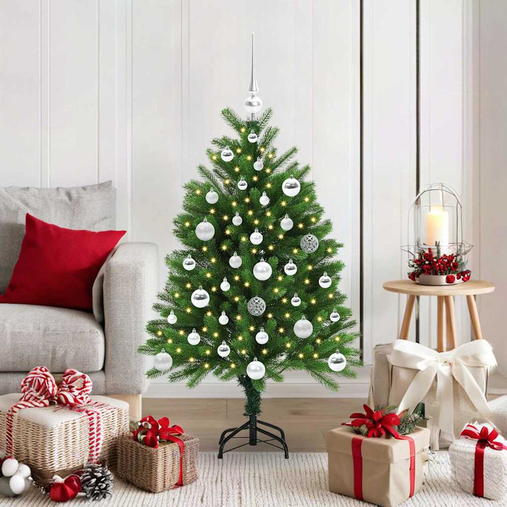 Vidaxl kerstboom met 150 led met standaard groen 120 cm pe