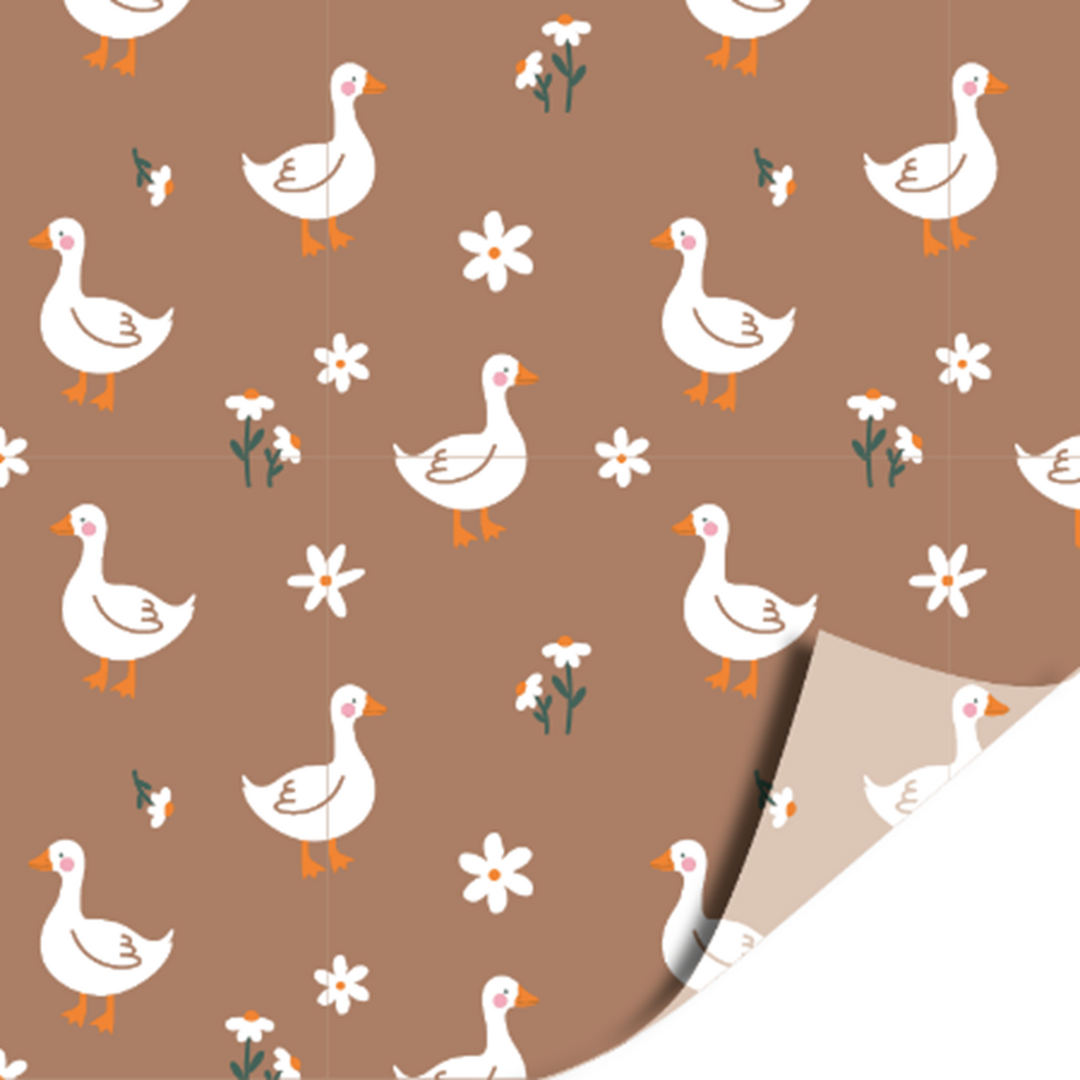 Kassaplan toonbankrol 50cm goose bruin beige