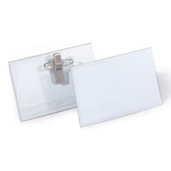 Combiklem kit voor badges durable 8182 90x54mm 20stuks