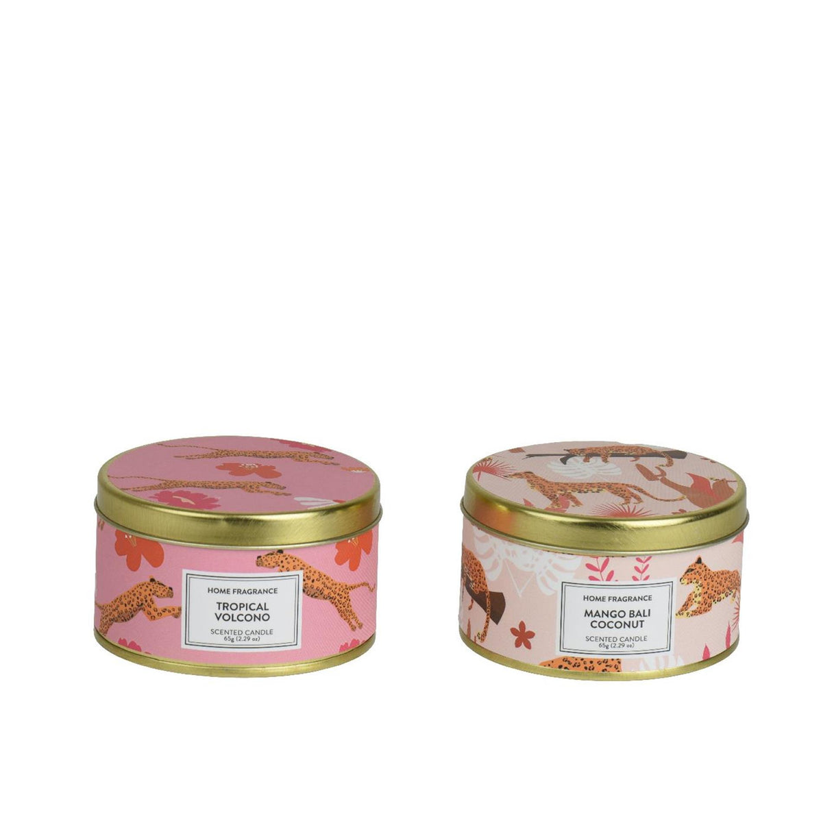 Decoris geurkaars in blikje ø7,8xh4,5cm