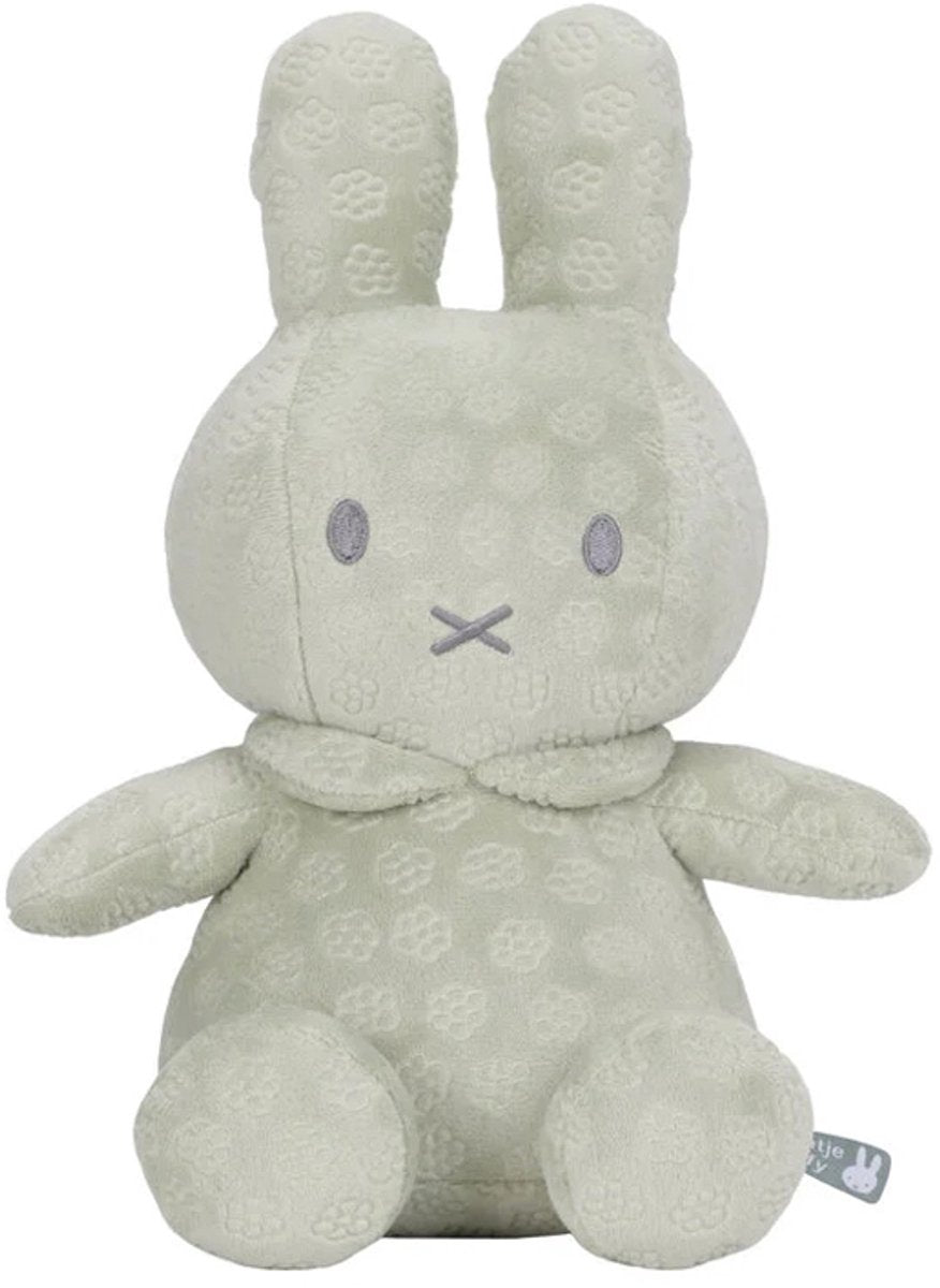 Nijntje knuffel 30cm green flower