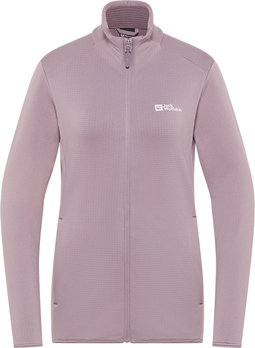 Jack wolfskin kolbenberg fz w dames outdoorvest - wild blossom - xl