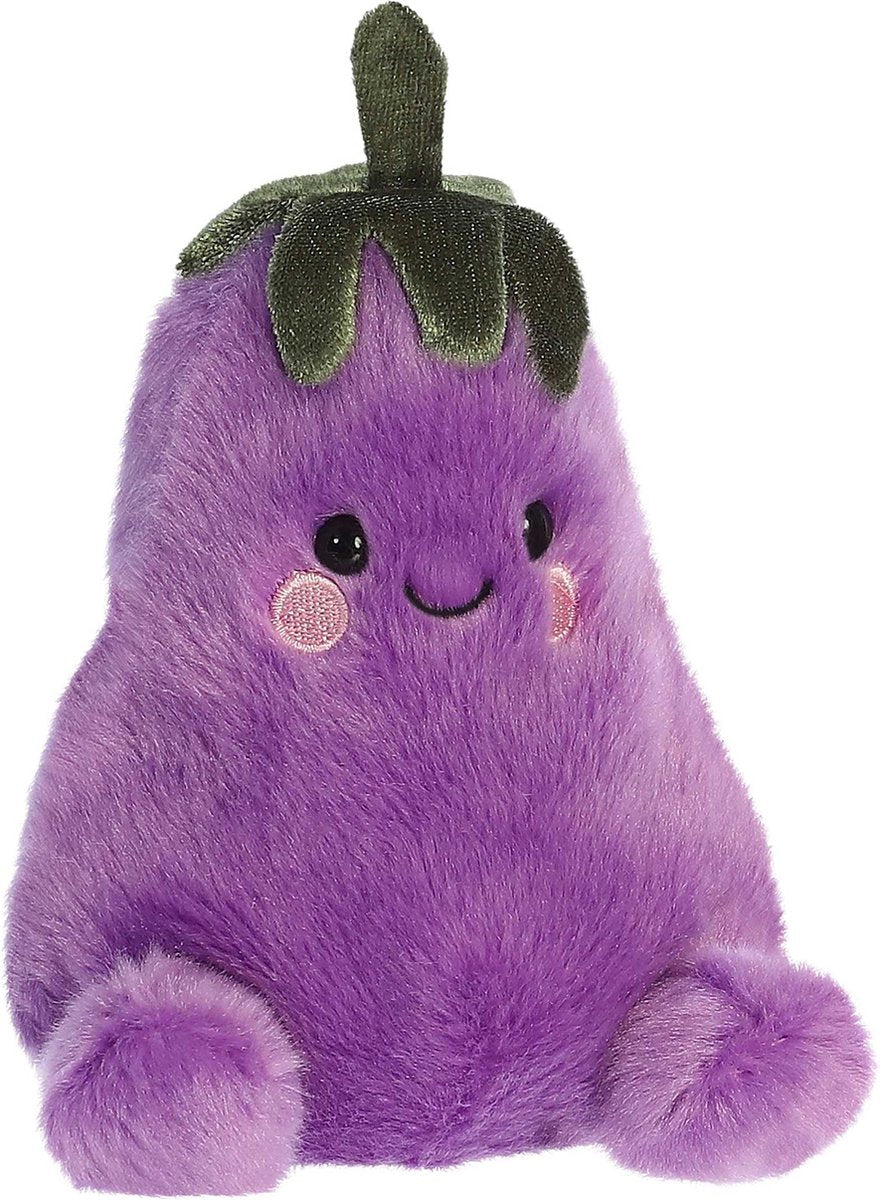 Aurora palm pals aubergine knuffel - 13 cm