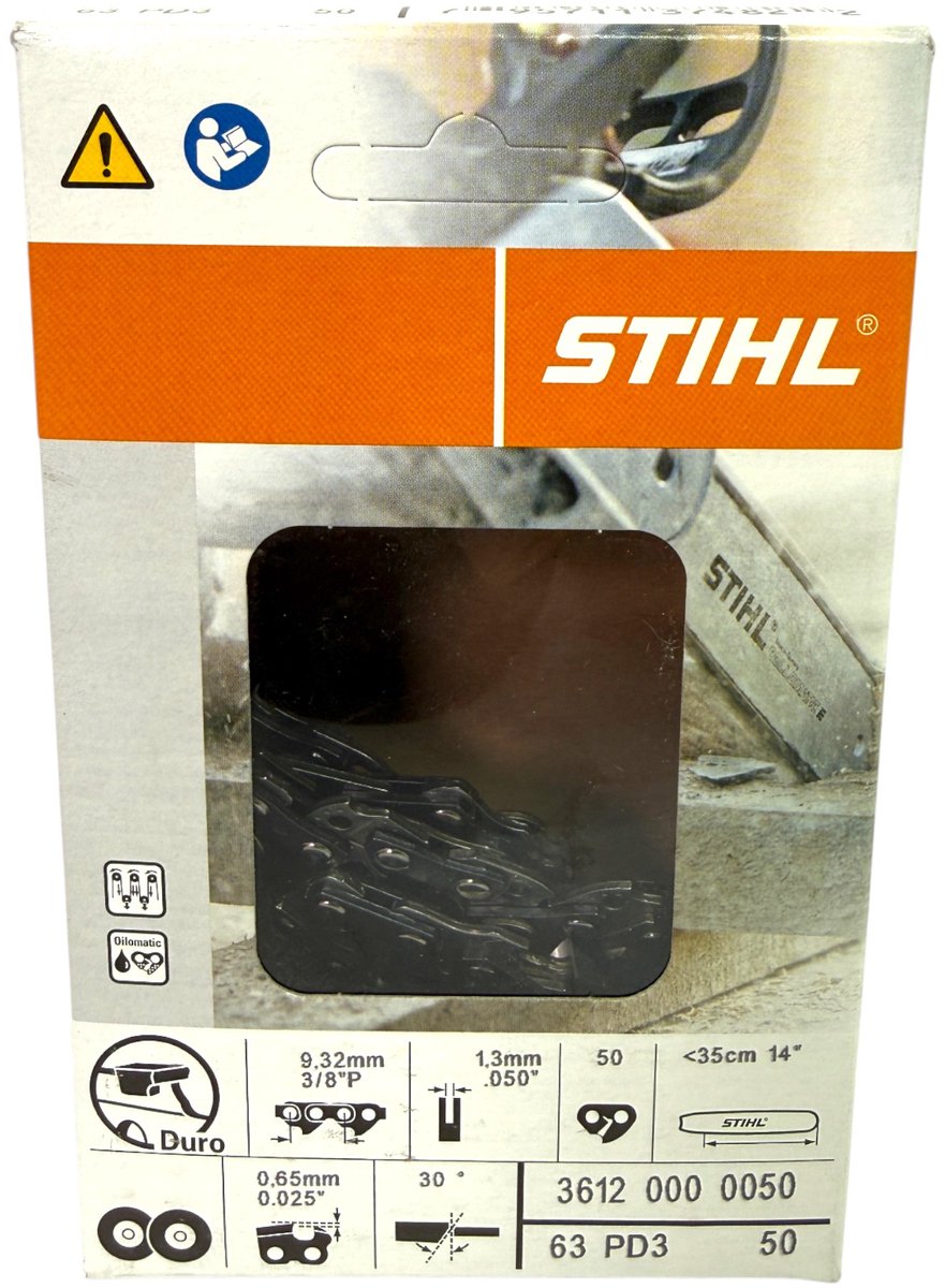 Stihl picco duro 3 (pd3) zaagketting 35 cm 3 8 p 1,3 mm 50 tg ( 36120000050 )