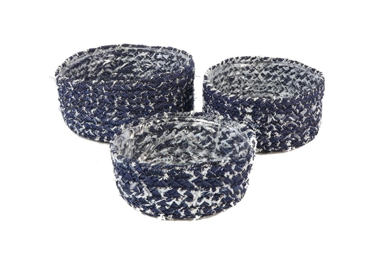 Hbx natural living mand jeans set a 3 stuks