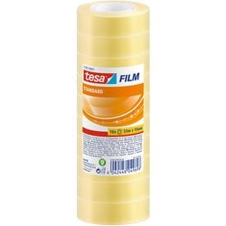 Plakband standard tesa transparant 15mmx33m