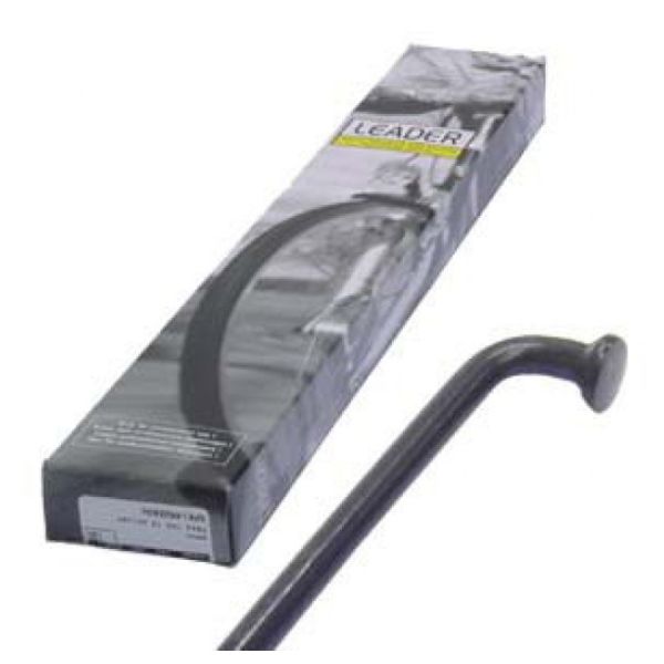 Sapim spaken 284-14 leader ø2.00 mm fg 2,3 - zwart (100 stuks)