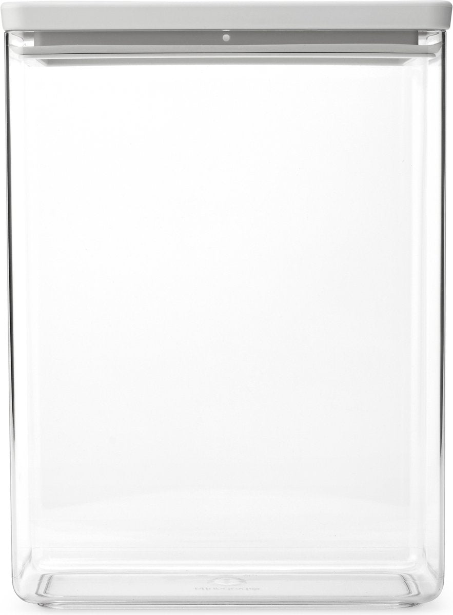 Brabantia tasty+ voorraadbus - stapelbaar - 5,4 l - light grey
