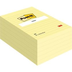 Notes post-it 660 38 x 51 mm geel gelijnd 100 vel