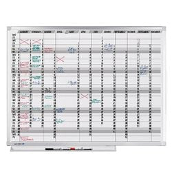 Magnetische jaarplanner professional legamaster 7-400000 120x90cm geëmailleerd