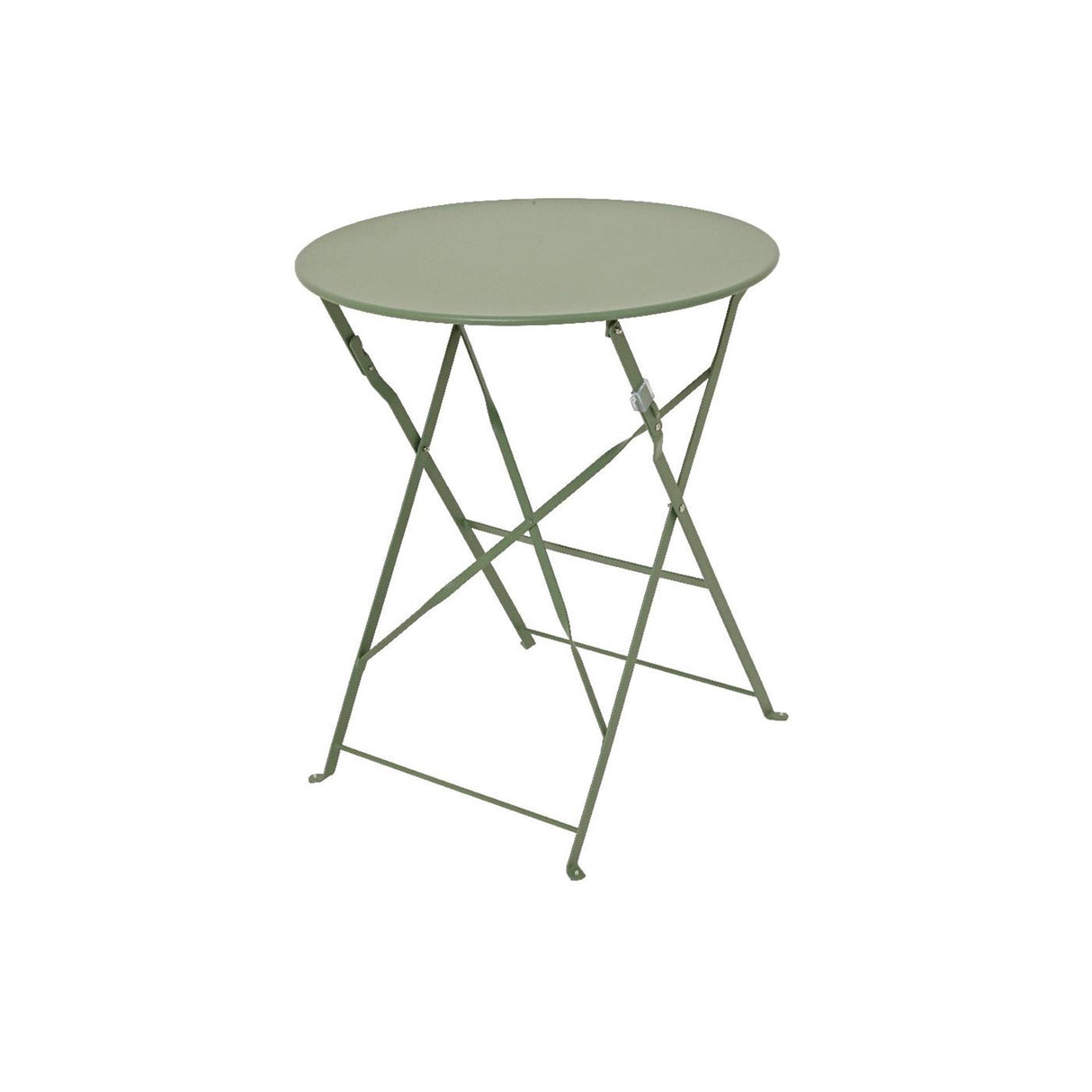 Decoris bistroset groen staal ø60xh71cm