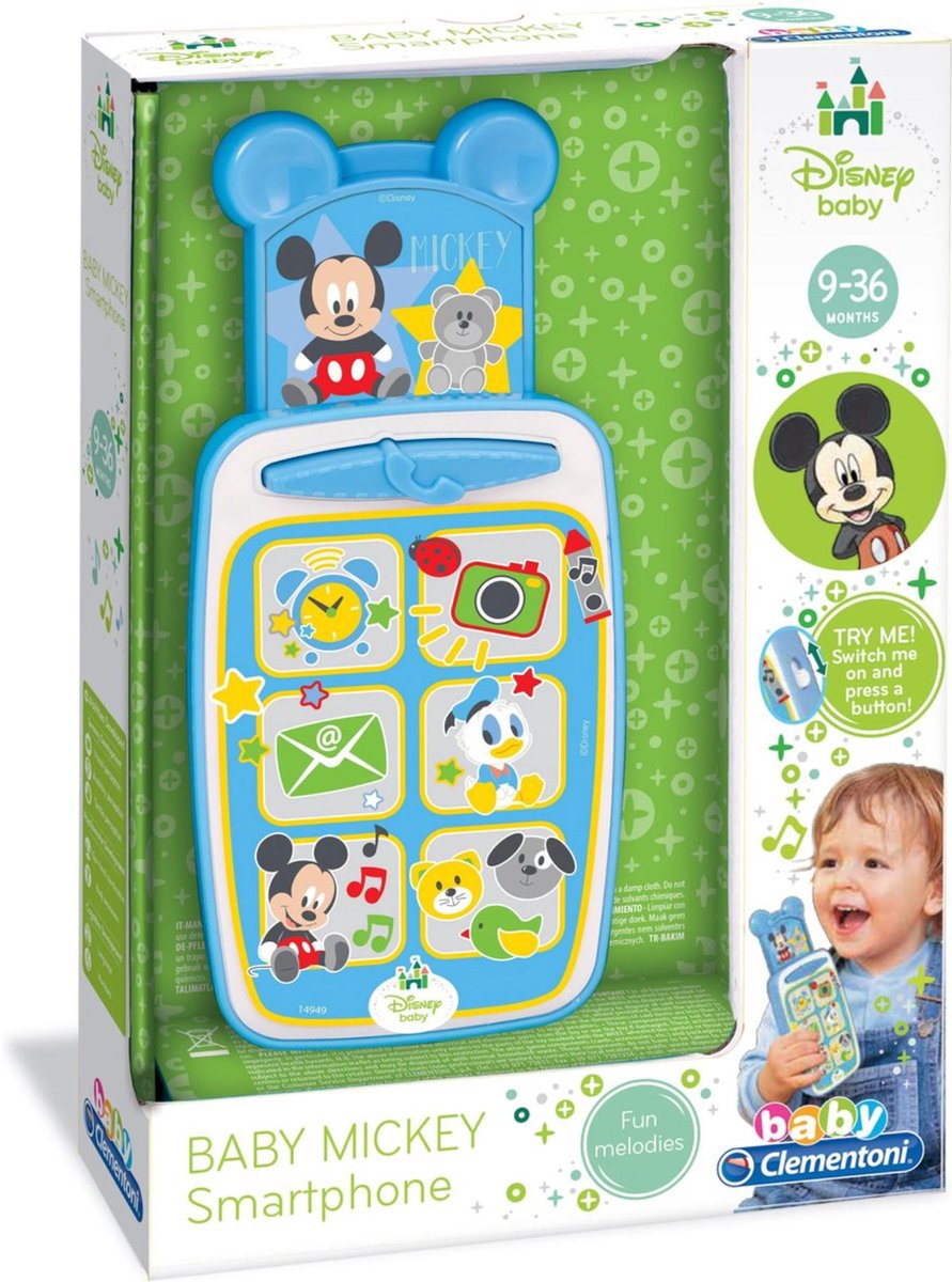 Clementoni disney mickey mouse smartphone