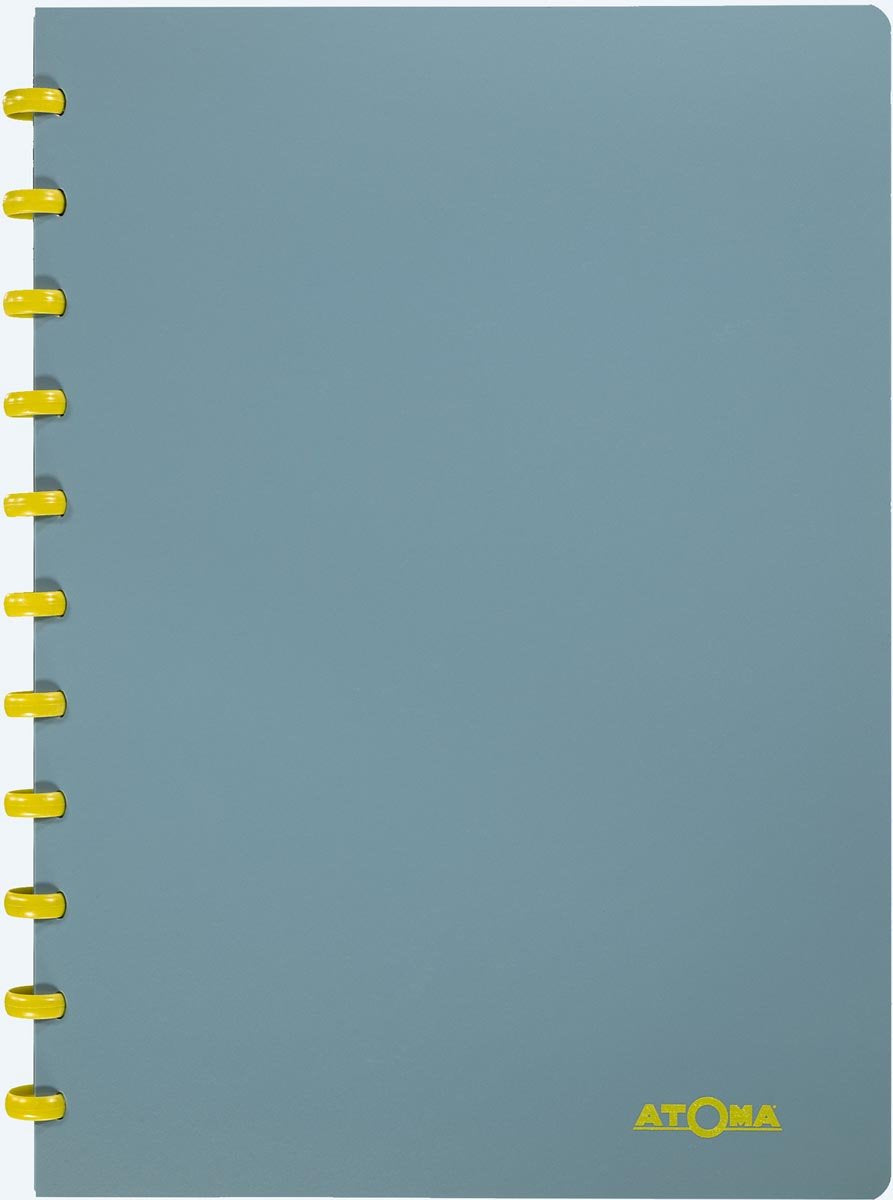 Atoma terra schrift - a4 - 144 bladzijden - gelijnd - geassorteerde kleuren - 10 stuks
