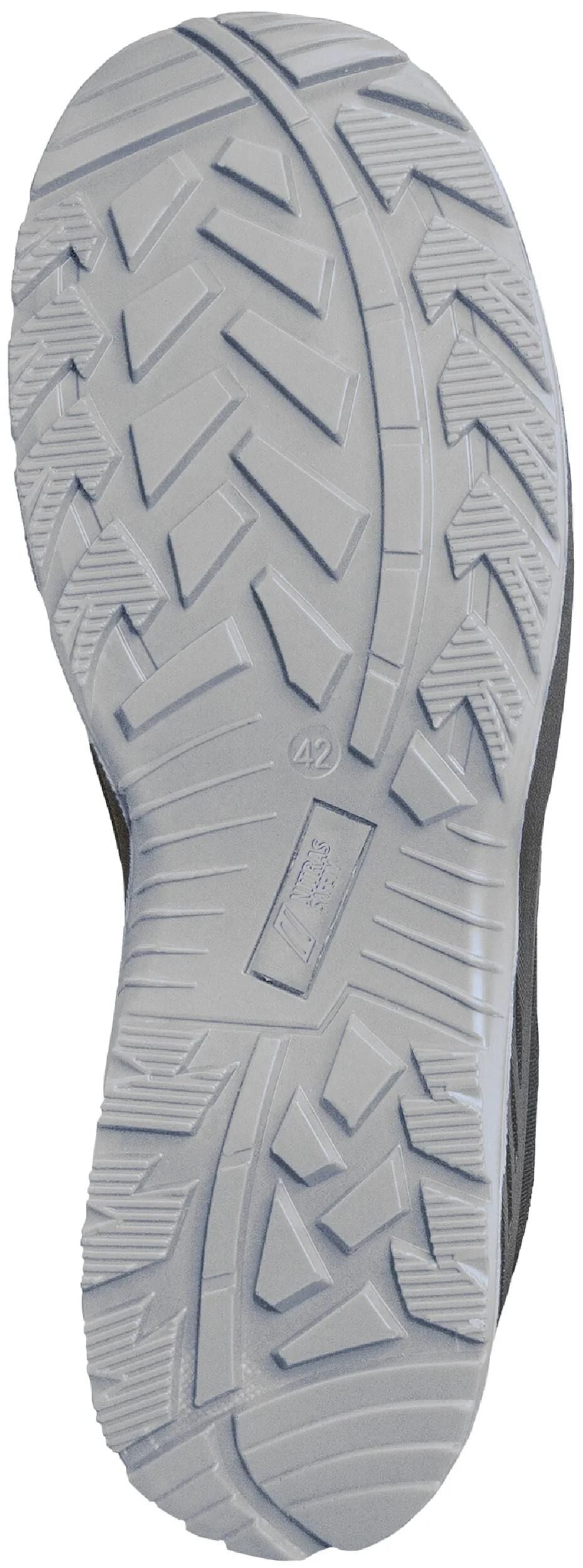 Nitras safety stiefel solid step mid safety boots gr. 45 solid step mid gray