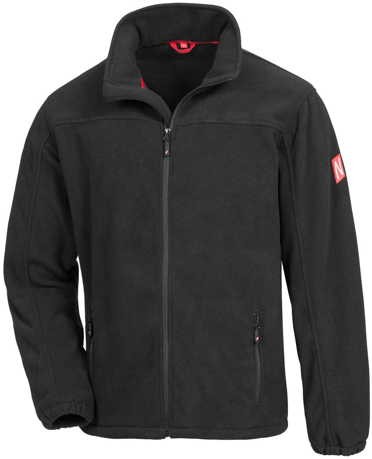 Nitras safety fleecejack 7044 motion tex plus fleece jacket gr. m black nitras motion tex plus