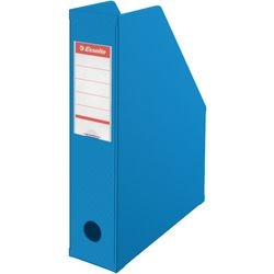 Tijdschriftencassette esselte a4 blauw