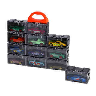 Rapid wheels opbergbox met 2 diecast freewheel auto's | 2 stuks
