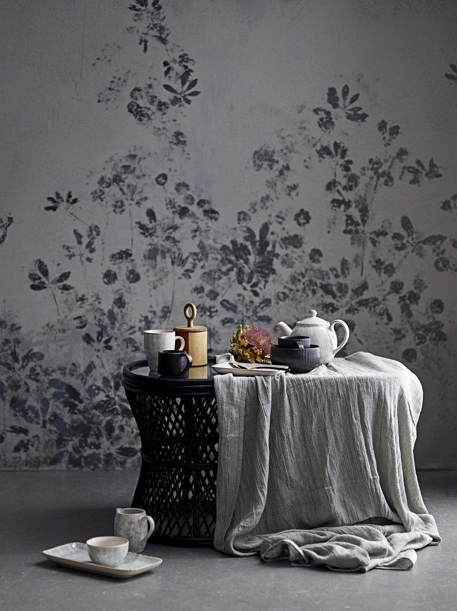 Bloomingville - neri mok stoneware - zwart