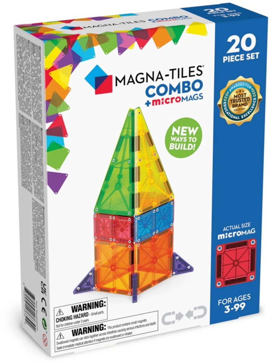Magna-tiles | combo 20 stuks set