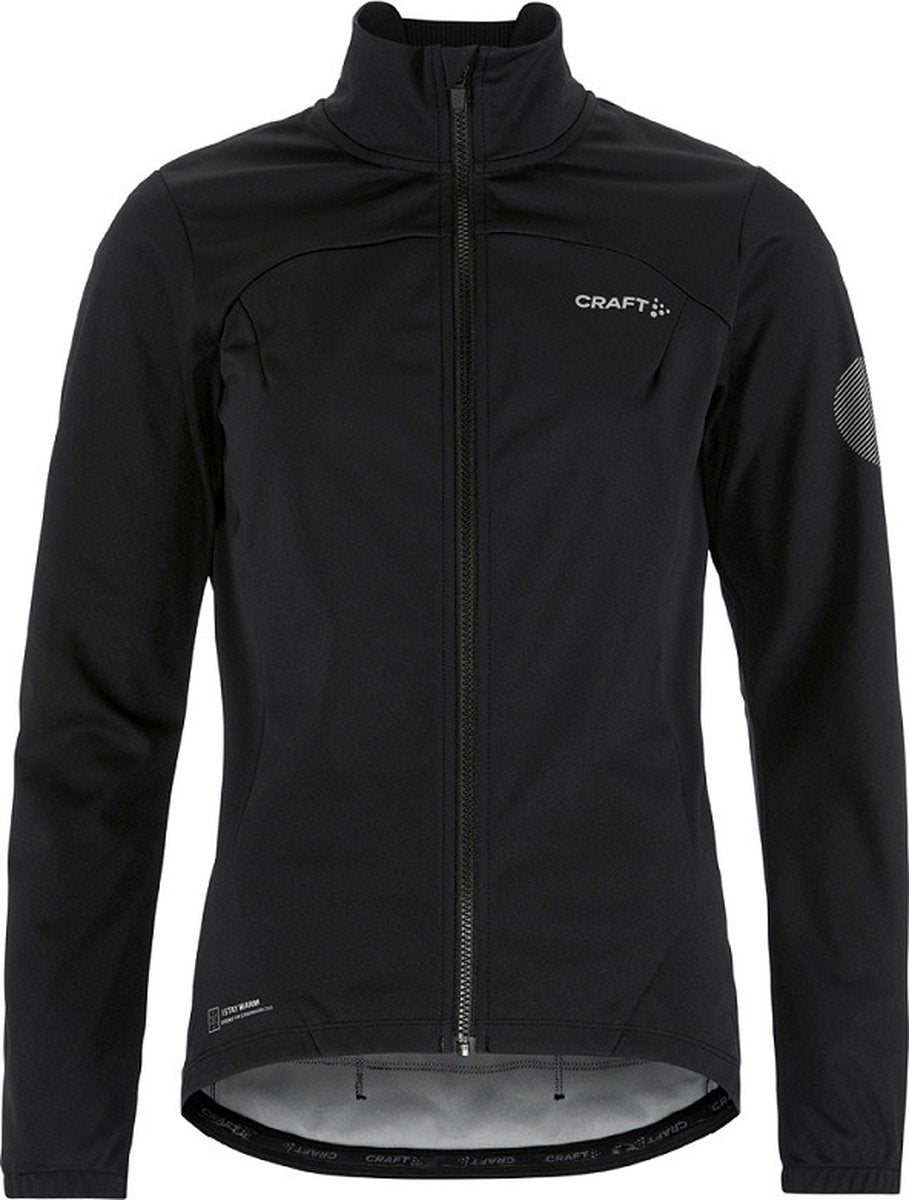 Craft core subz 2 winter fietsjack dames - zwart | maat: m